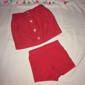 3T Skirt and short set - Skort Carter’s
